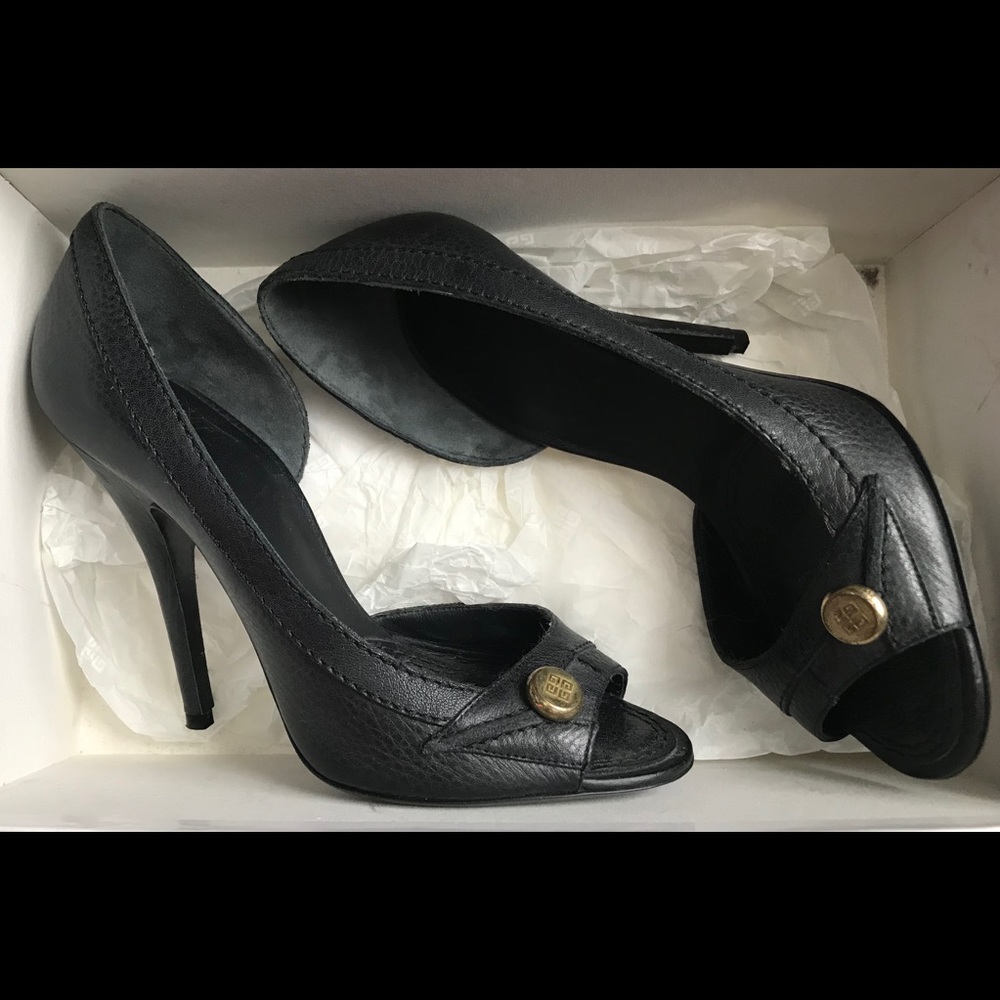 Givenchy Peep Toe Pumps
